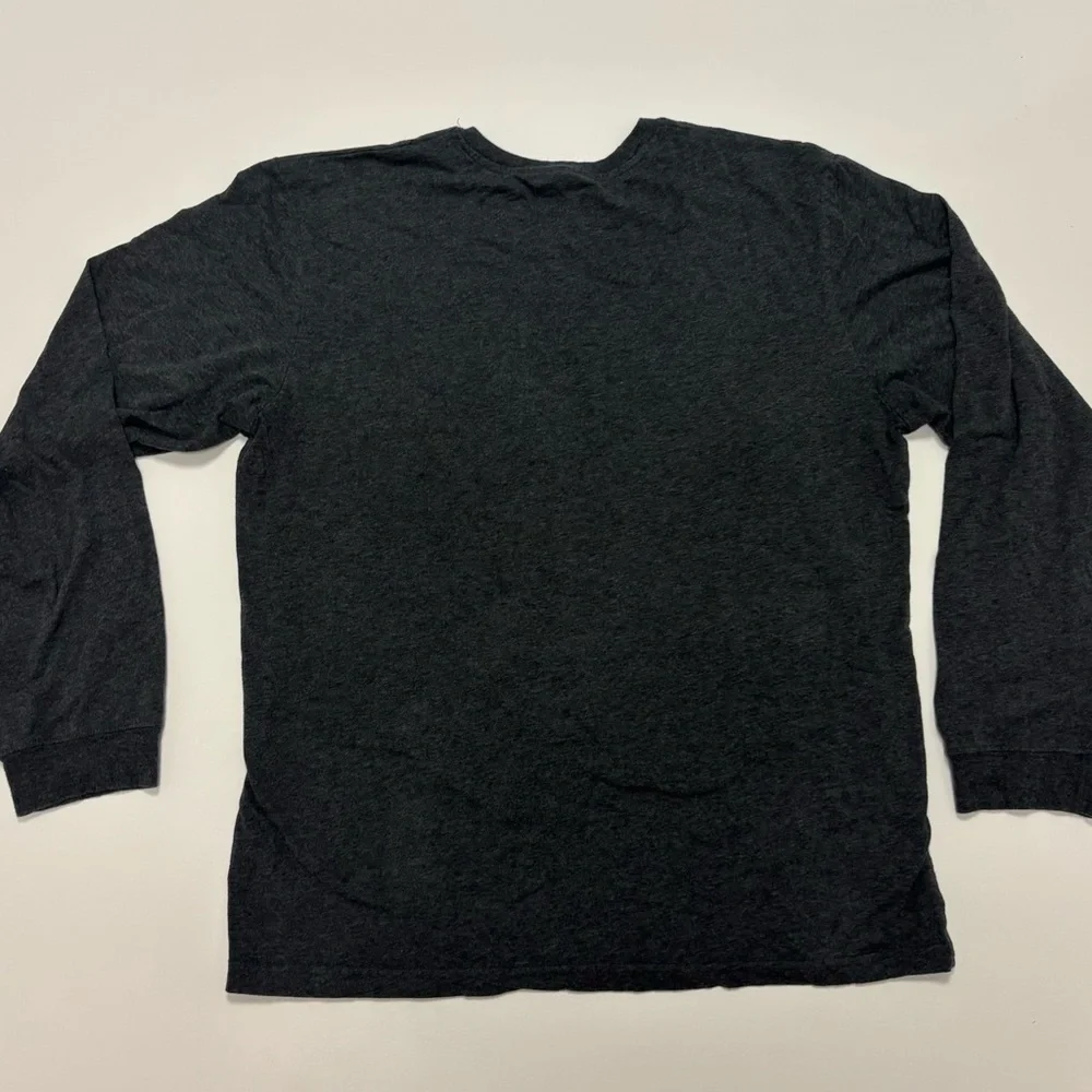 Duke Blue Devils Long Sleeve T-Shirt Men’s XL Gray Graphic NCAA Tee